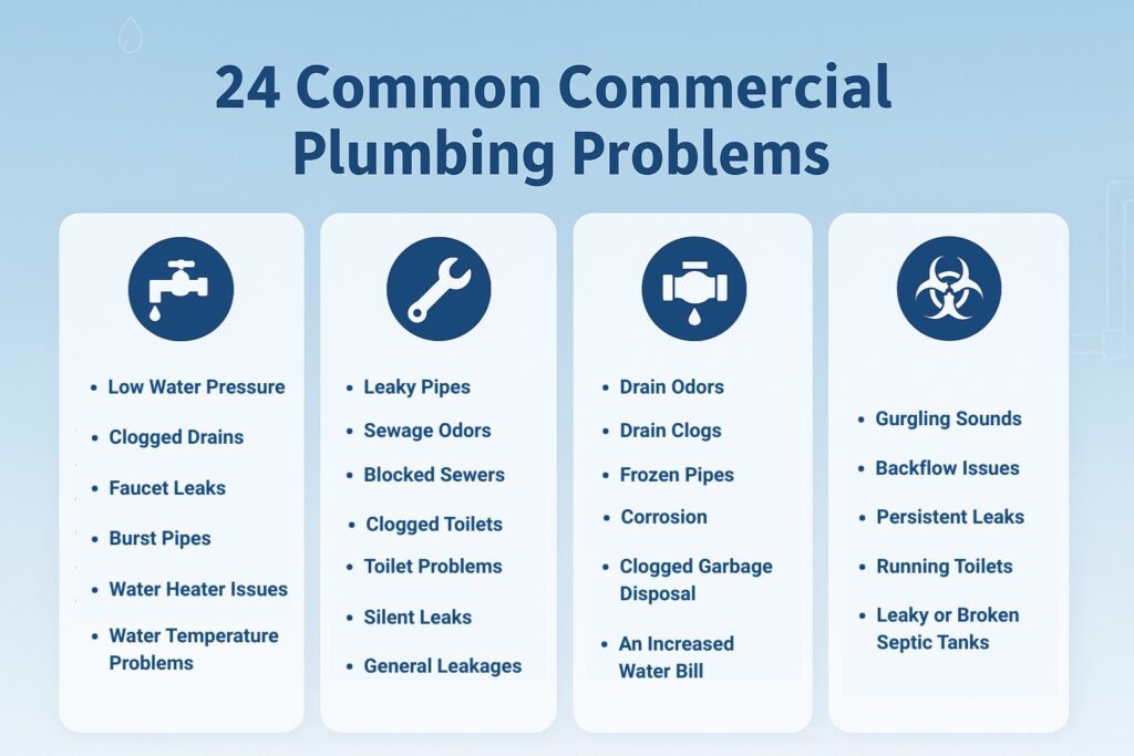 Common Commercial Plumbing Problems